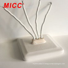 Longue durée de vie de travail de MICC pour l&#39;appareil de chauffage en céramique infrarouge lointain